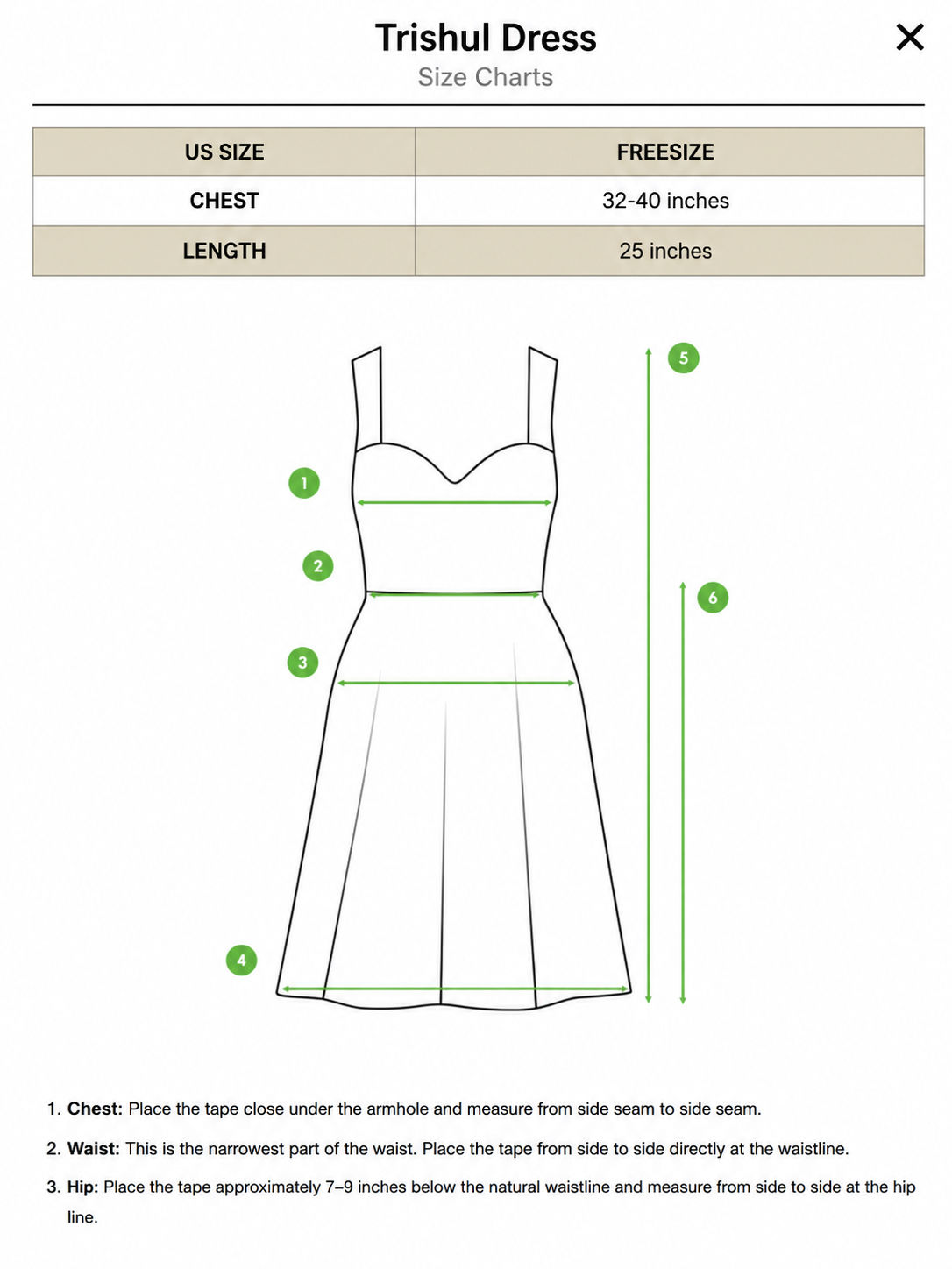 Trishul Dress